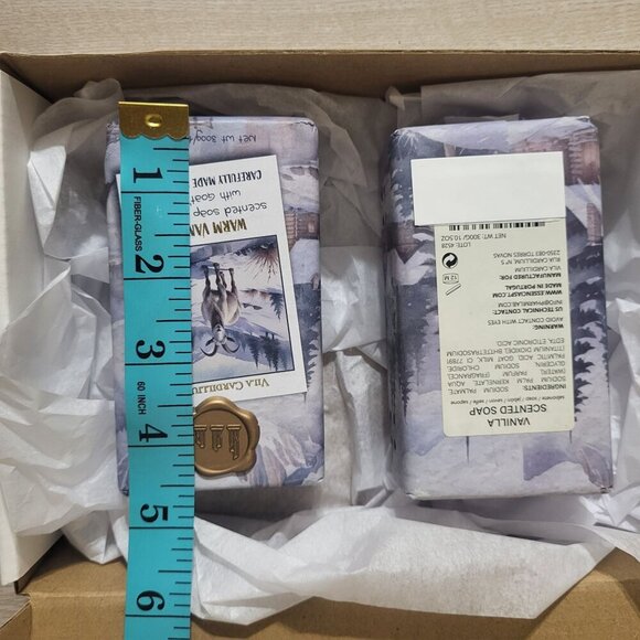 Warm Vanilla Scented Soap With Goats Milk 300g Vila Cardilium - Picture 2 of 8